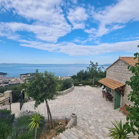 Makar - Sea & Mountain Private Escape With Pool Сasa de vacaciones Makarska